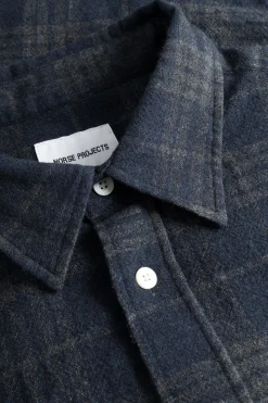 Algot Relaxed Wool Check Shirt