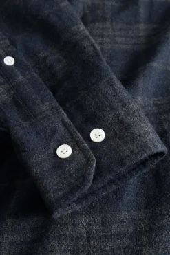 Algot Relaxed Wool Check Shirt