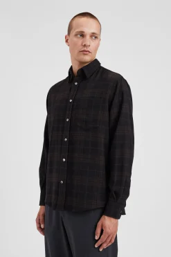 Algot Relaxed Wool Check Shirt