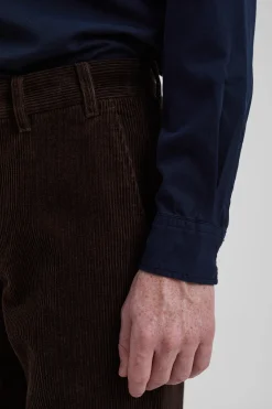 Aros Regular Wide Wale Corduroy Chino Espresso