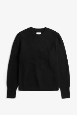 Fine Merino Rib Crewneck