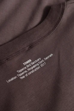 Holger Organic Interlock Tower Print T-Shirt
