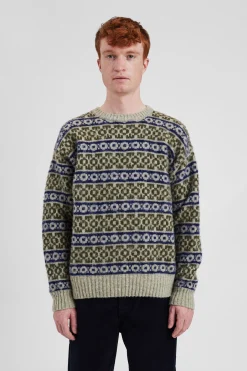 Jonas Scottish Lambswool Fair Isle Sweater