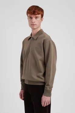 Ketel Relaxed Organic NORSE Logo Half Zip