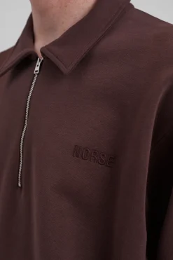 Ketel Relaxed Organic NORSE Logo Half Zip