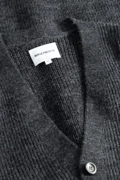 Loki Wool Cotton Rib Cardigan