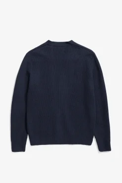 Loki Wool Cotton Rib Cardigan