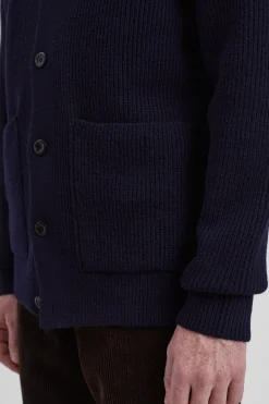Loki Wool Cotton Rib Cardigan