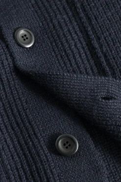 Loki Wool Cotton Rib Cardigan