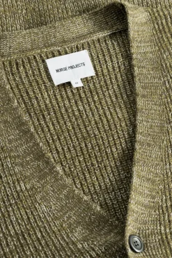 Loki Wool Cotton Rib Cardigan