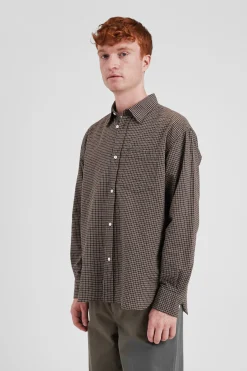 Mo Check Oversized Shirt