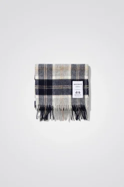 Moon Checked Lambswool Scarf