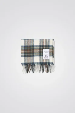 Moon Checked Lambswool Scarf