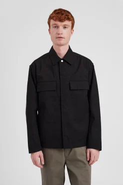 Pelle Fine Broken Twill Overshirt