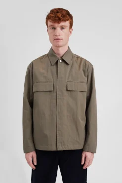 Pelle Fine Broken Twill Overshirt