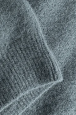 Rasmus Relaxed Brushed V-Neck Sweater