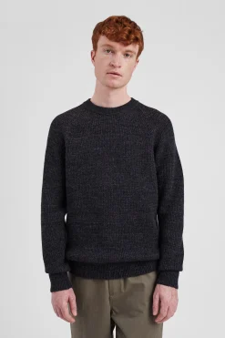 Roald Wool Cotton Rib Sweater
