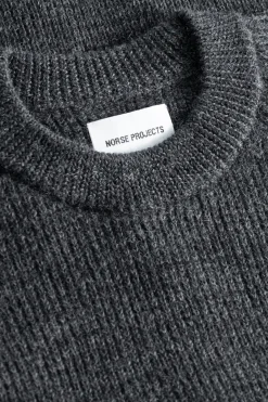 Roald Wool Cotton Rib Sweater