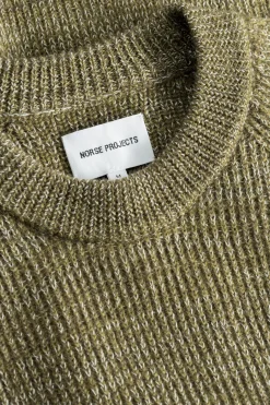 Roald Wool Cotton Rib Sweater