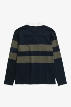 Ruben Brushed Stripe LS Polo